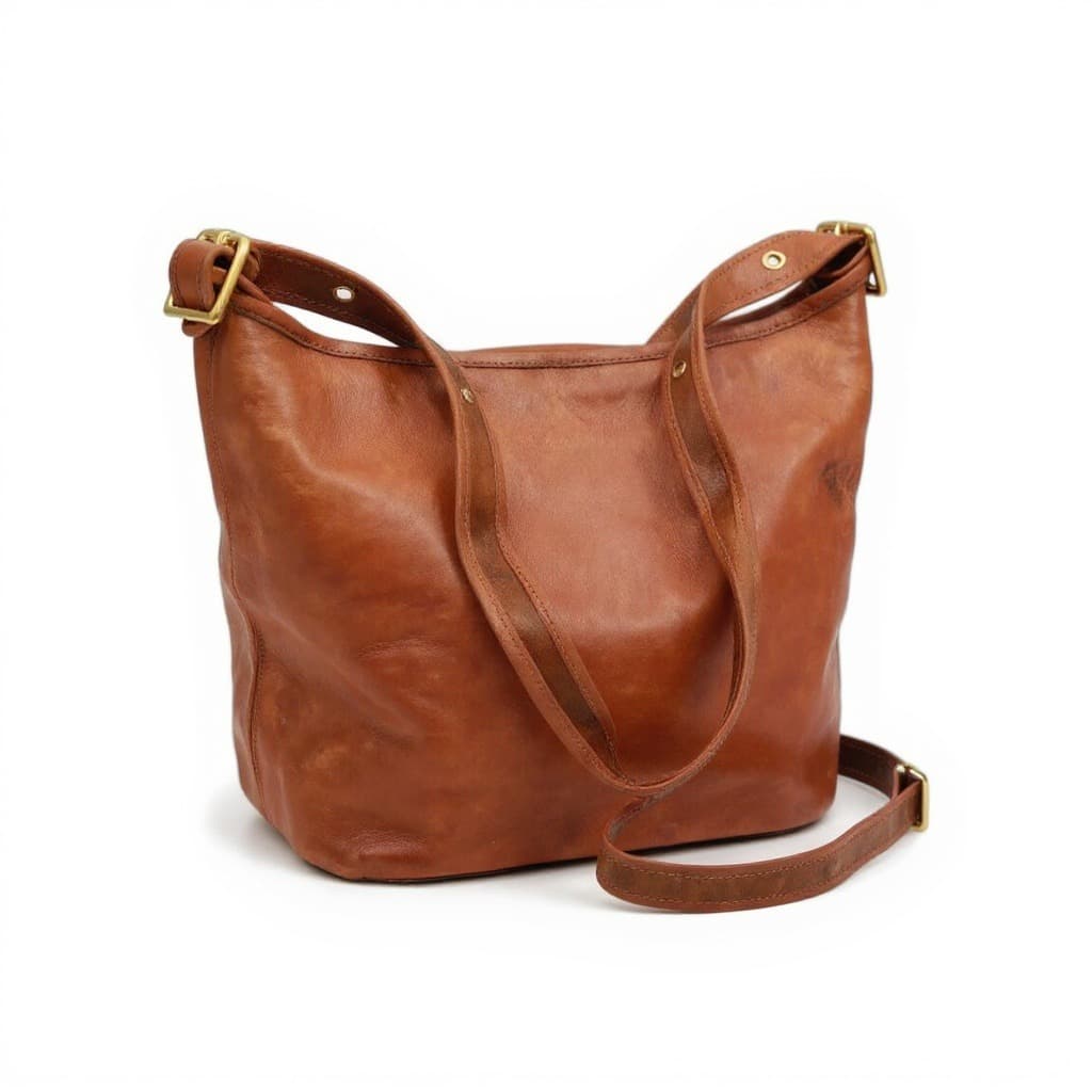 Vintage Coach Drawstring Sac Large leather Bucket, Style 4010, 1987