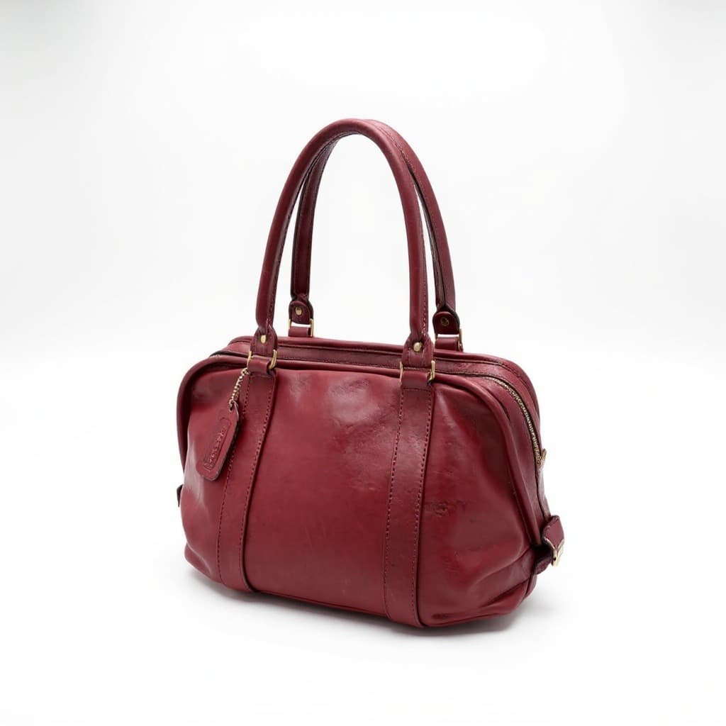 Vintage Coach Soft Satchel leather Satchel, Style 4055, 1987–1990