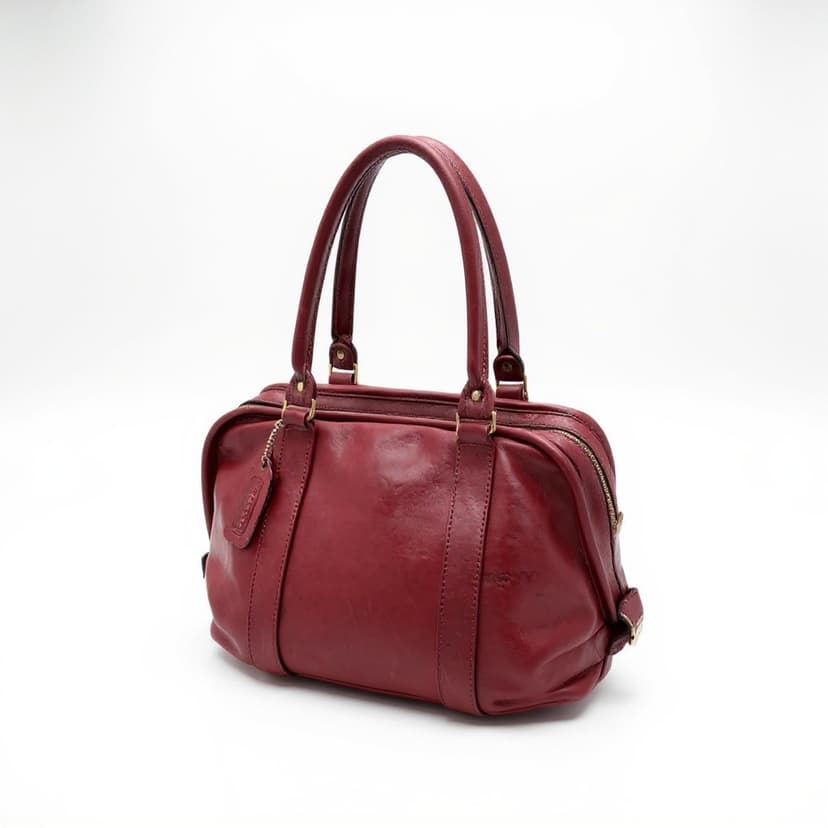 Vintage Coach Soft Satchel leather Satchel, Style 4055, 1987–1990