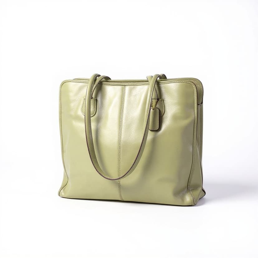 Vintage Coach Organizer Tote leather Tote, Style 4067, 1994–1996
