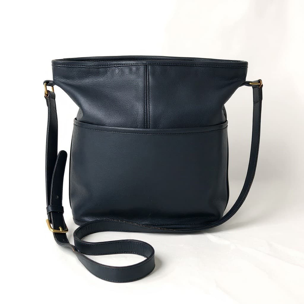 Vintage Coach Bucket Bag leather Bucket, Style 4075, 1988–1994