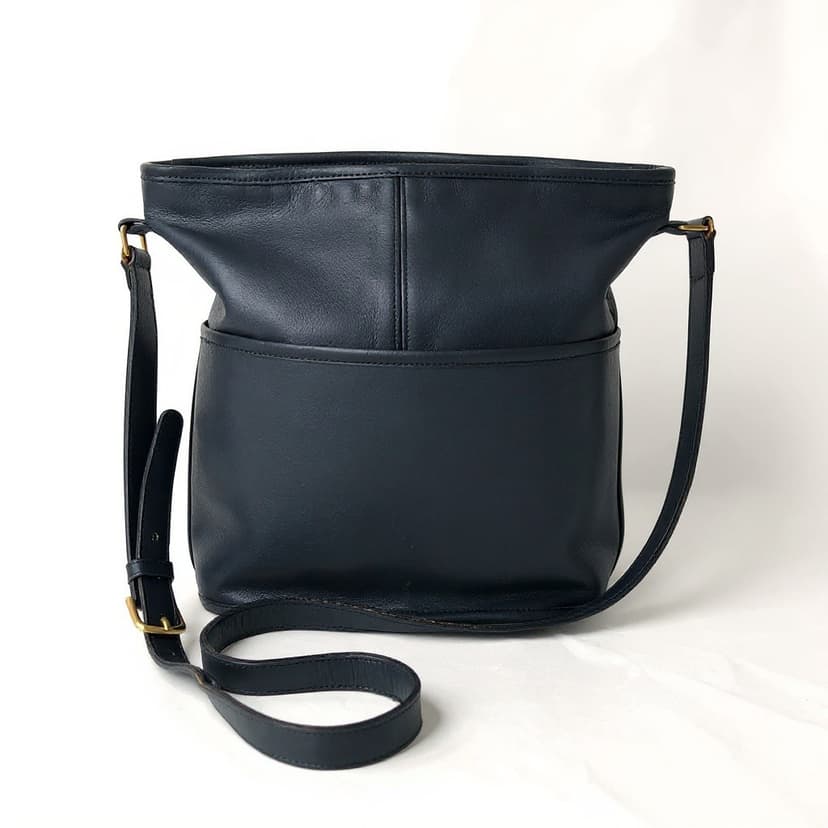 Vintage Coach Bucket Bag leather Bucket, Style 4075, 1988–1994