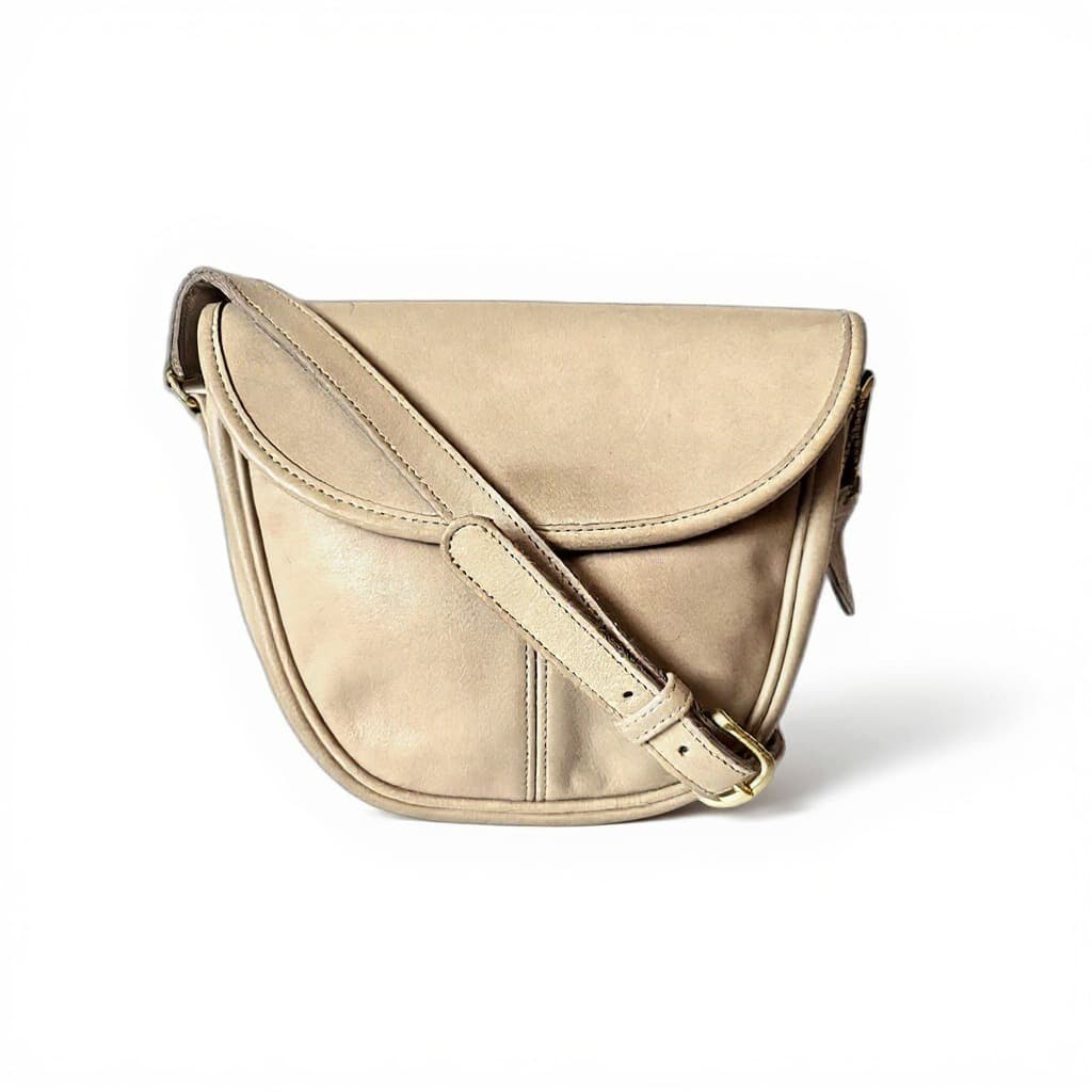 Vintage Coach Paris Bag leather Crossbody, Style 4100, 1989