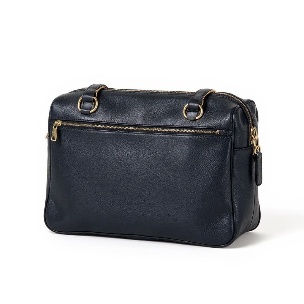 Vintage Coach Tailored Pouch leather Crossbody, Style 4110, 1989–1990