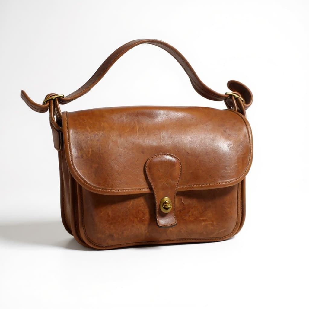 Vintage Coach Riverside Bag leather Shoulder Bag, Style 4118, 1992