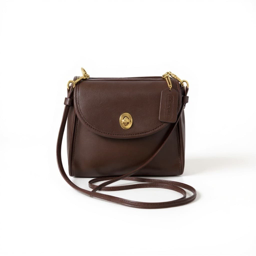 Vintage Coach Promenade Bag leather Crossbody, Style 4135, 1994