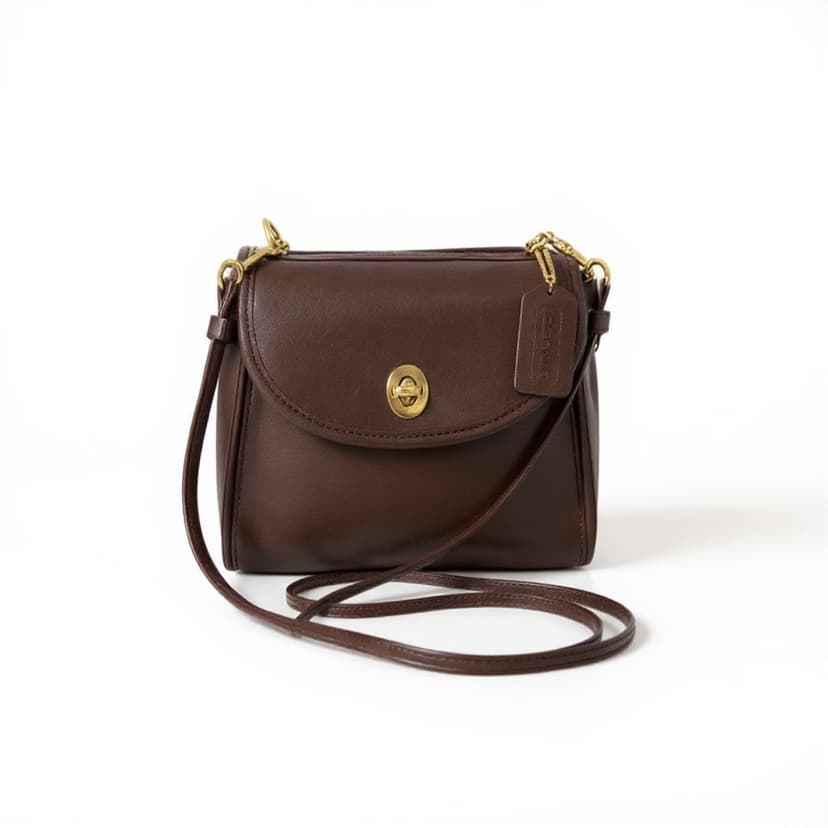 Vintage Coach Promenade Bag leather Crossbody, Style 4135, 1994
