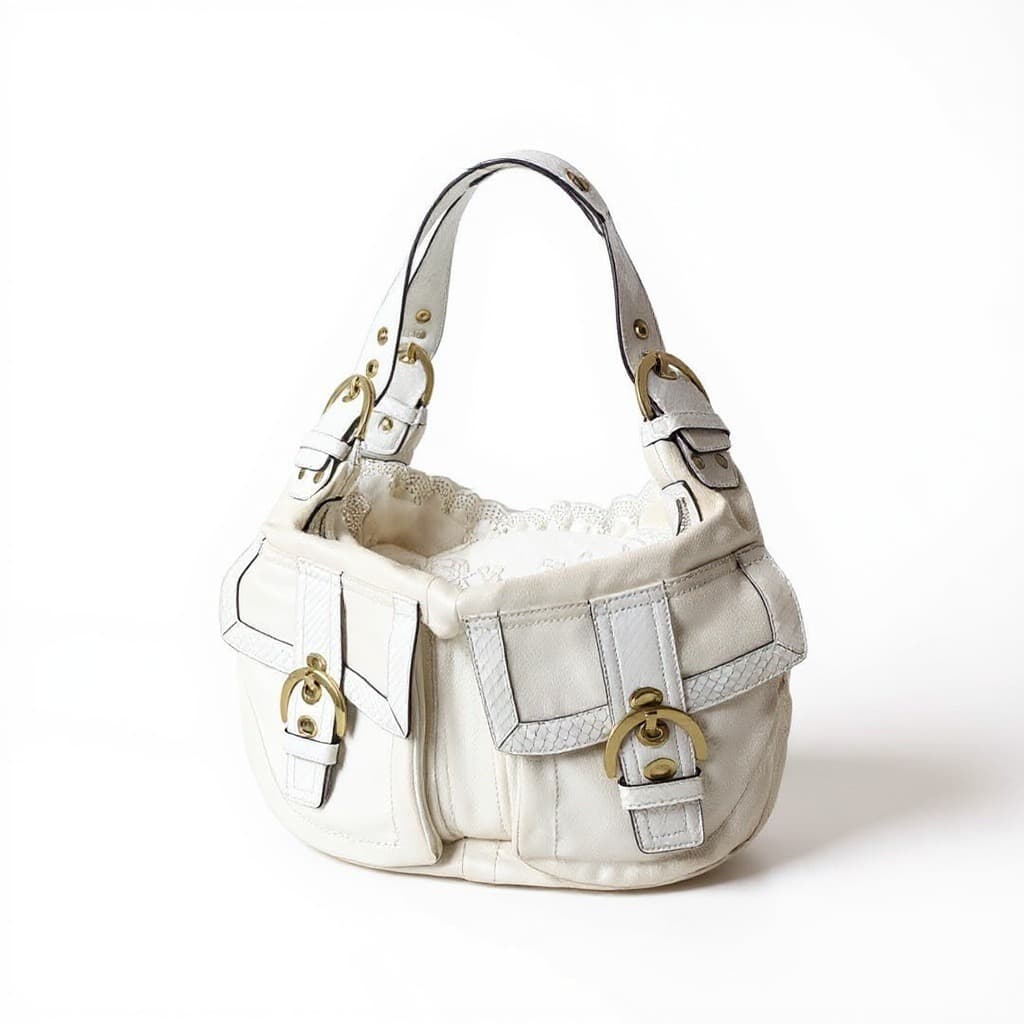 Vintage Coach Soho Large Hobo leather Shoulder Bag, Style 4139, 1998