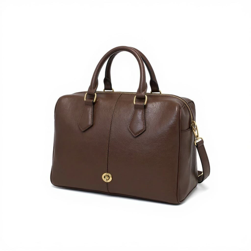 Vintage Coach Flatiron Zip leather Shoulder Bag, Style 4174, 1997–1998