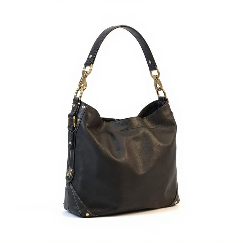 Vintage Coach Flatiron Hobo leather Shoulder Bag, Style 4177, 1997–1998