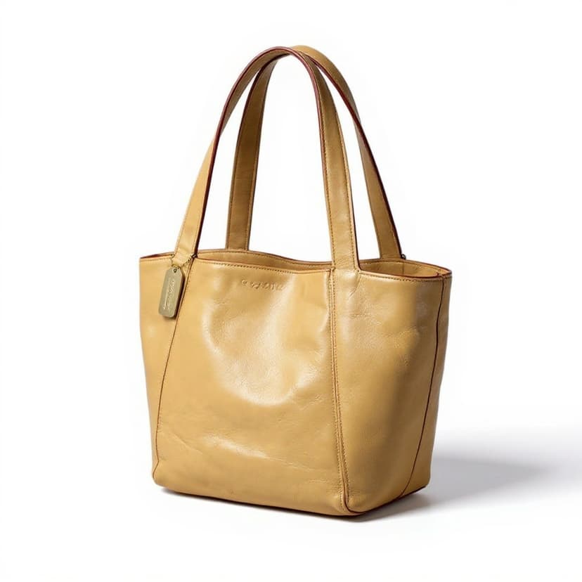 Vintage Coach Lexington Drawstring leather Bucket, Style 4180, 1998