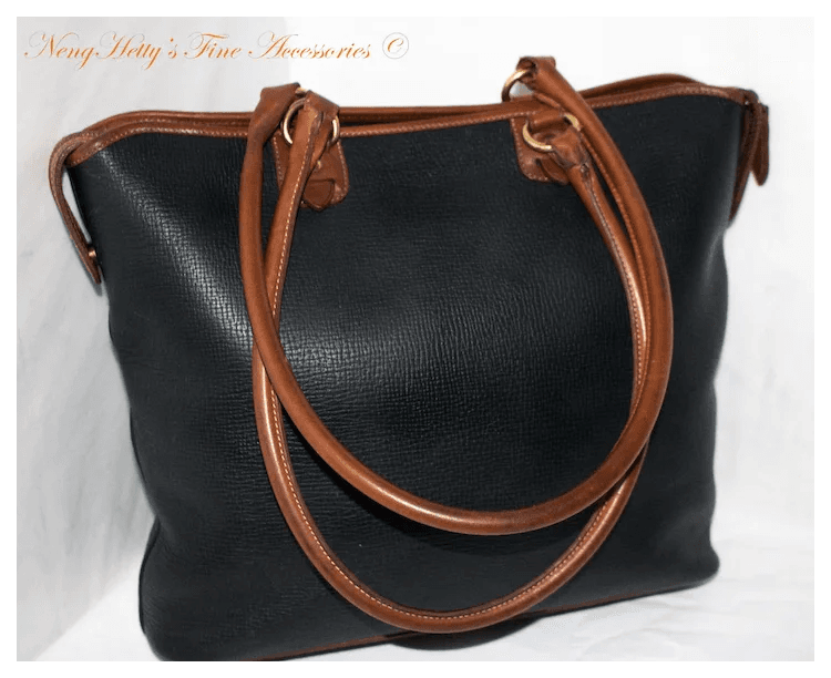 Vintage Coach Harvest Tote leather Tote, Style 4207, 1992