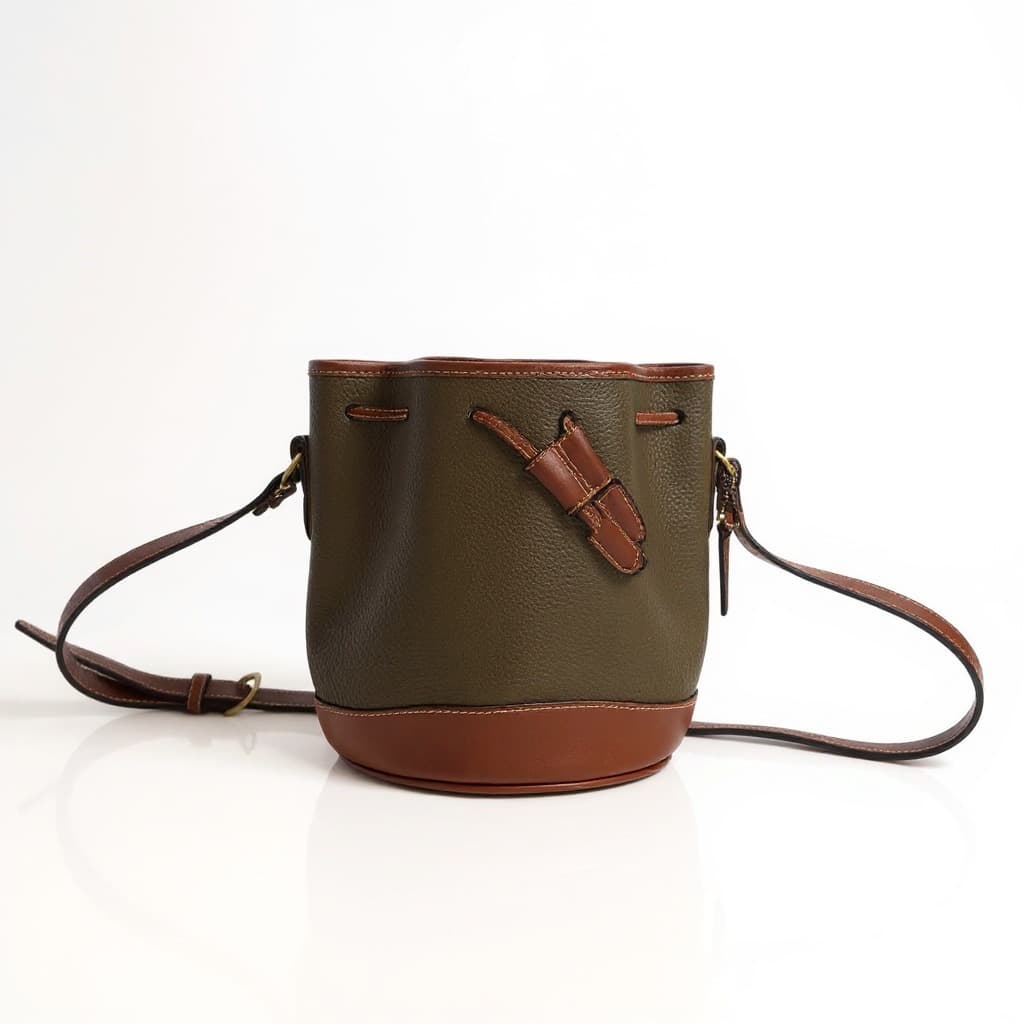 Vintage Coach Darcey Drawstring leather Bucket, Style 4229, 1993–1994
