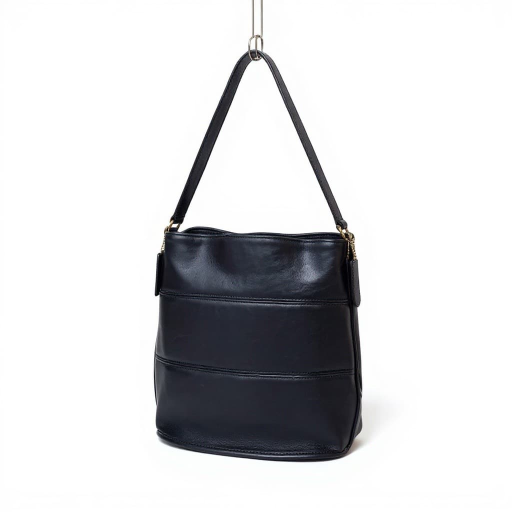 Vintage Coach Nubuc Tribeca Large Hobo leather Tote, Style 4394, 1998