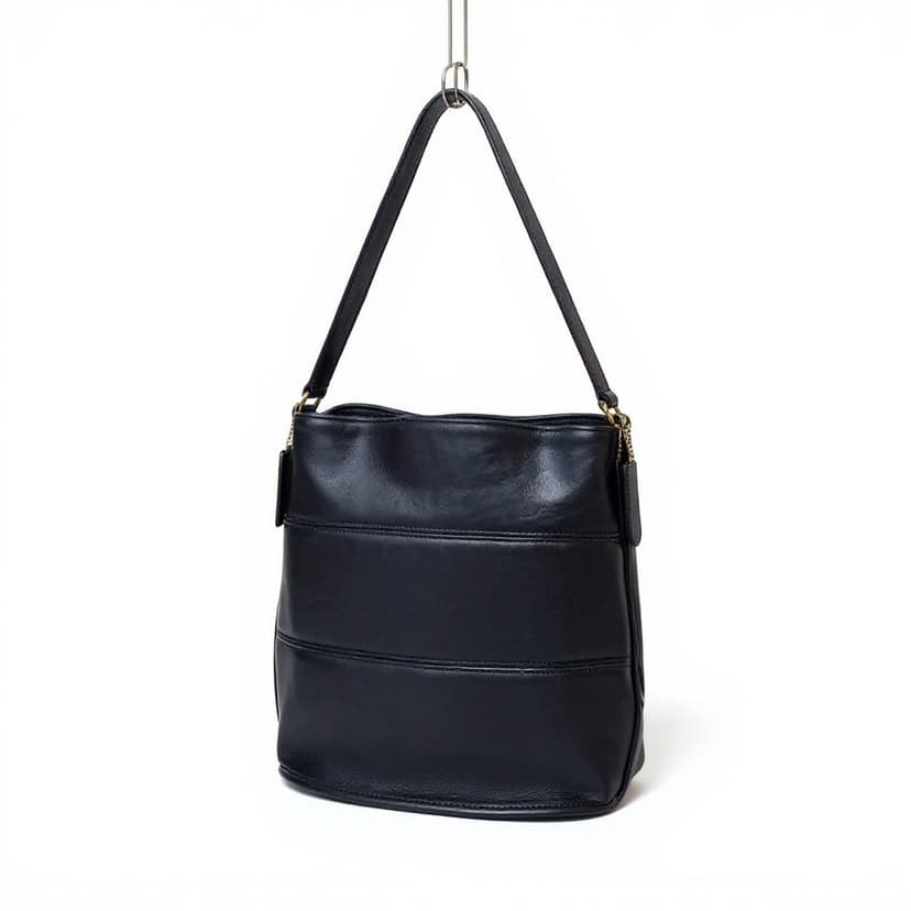 Vintage Coach Nubuc Tribeca Large Hobo leather Tote, Style 4394, 1998