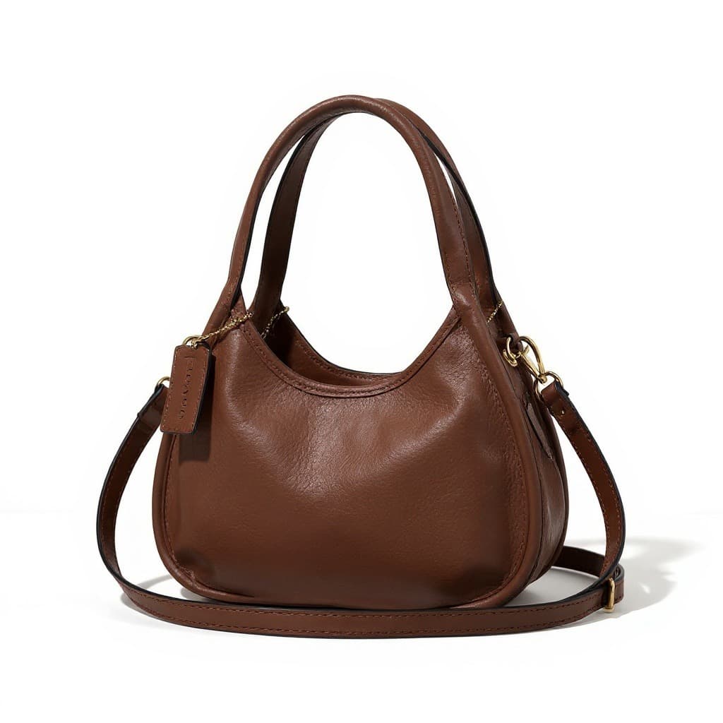 Vintage Coach Mini Satchel Nubuc leather Shoulder Bag, Style 4399, 1997