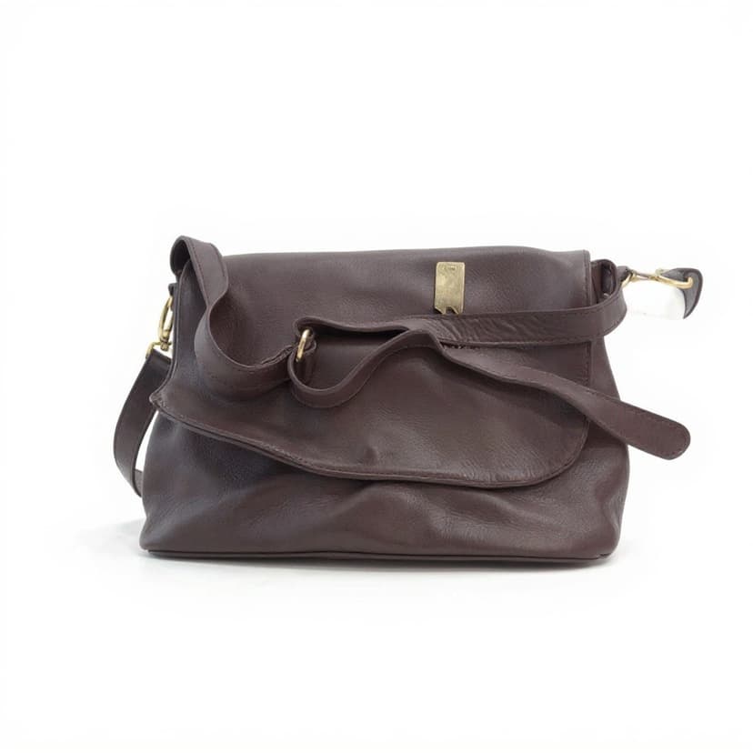 Vintage Coach Schoolbag Natural Grain leather Messenger, Style 4902, 1994–1995