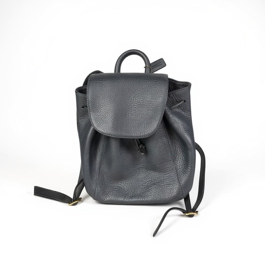 Vintage Coach Backpack Natural Grain leather Backpack, Style 4908, 1994–1995