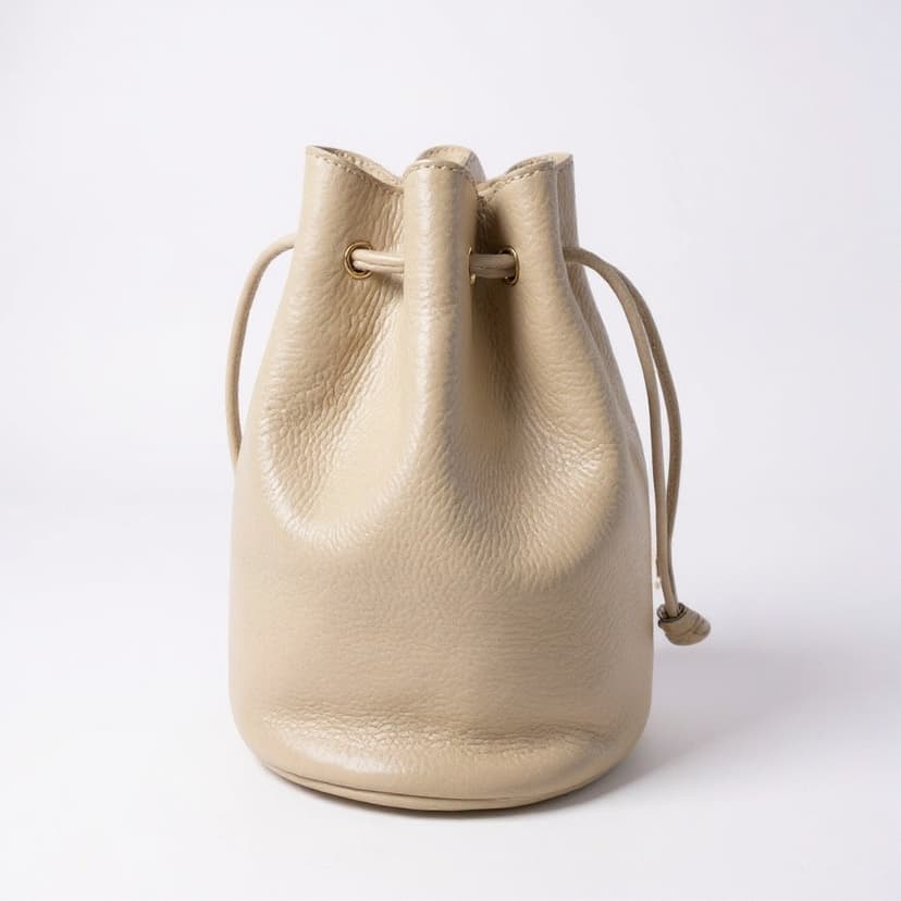 Vintage Coach Medium Drawstring Nubuc leather Bucket, Style 4930, 1994–1995