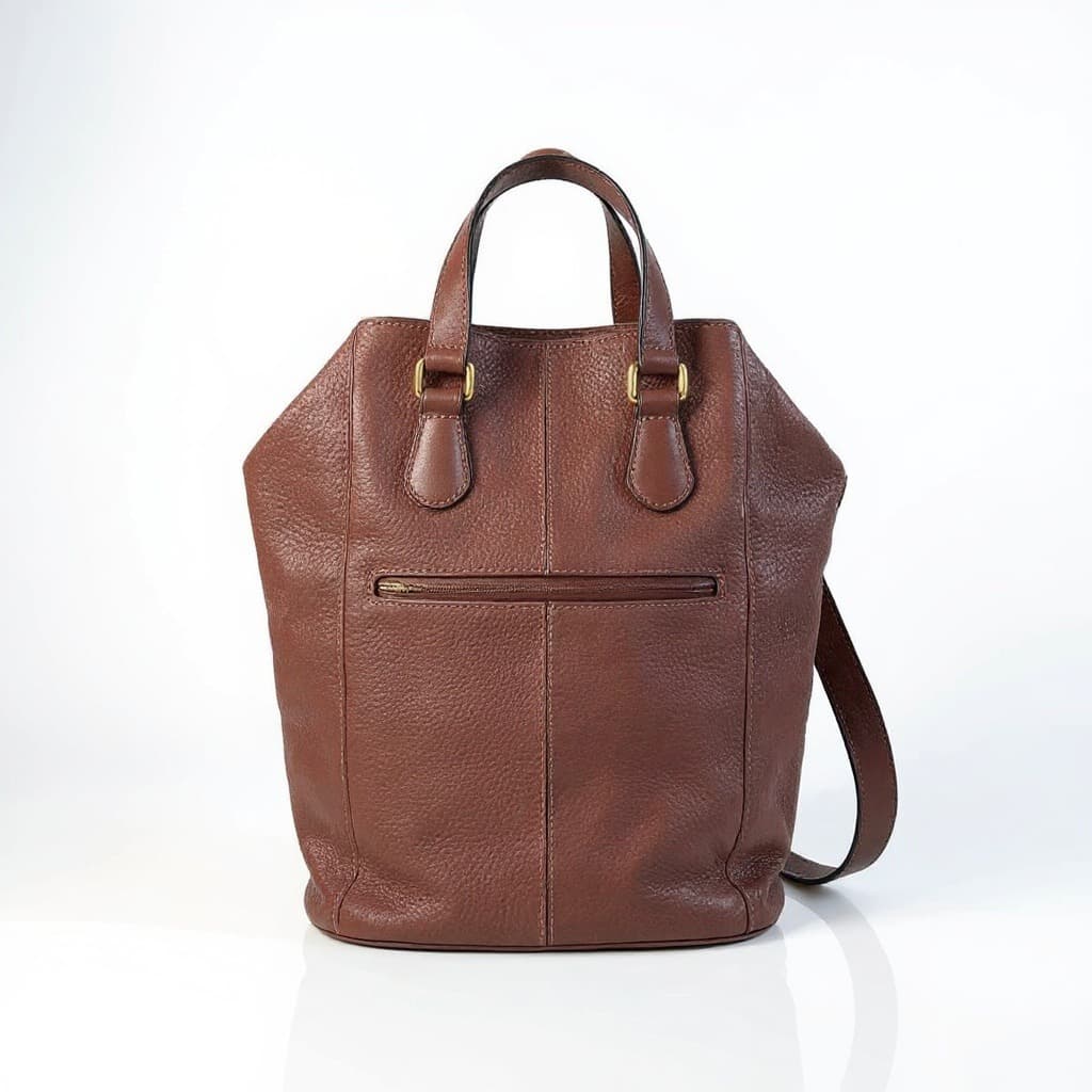 Vintage Coach Flat Pack Nubuc leather Backpack, Style 4944, 1995