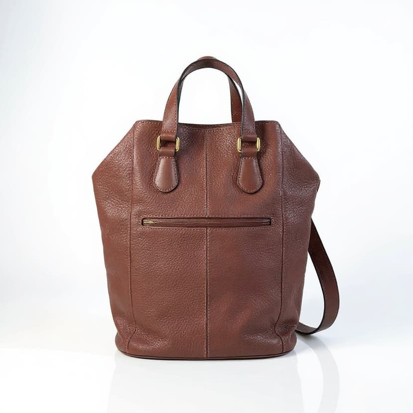Vintage Coach Flat Pack Nubuc leather Backpack, Style 4944, 1995