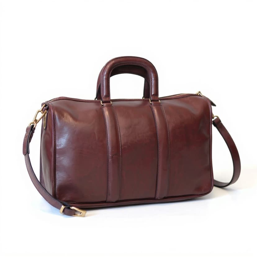 Vintage Coach Attache leather Briefcase, Style 5060, 1985–1987