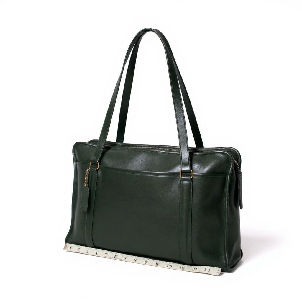 Vintage Coach Shoulder Brief leather Briefcase, Style 5230, 1988–1990
