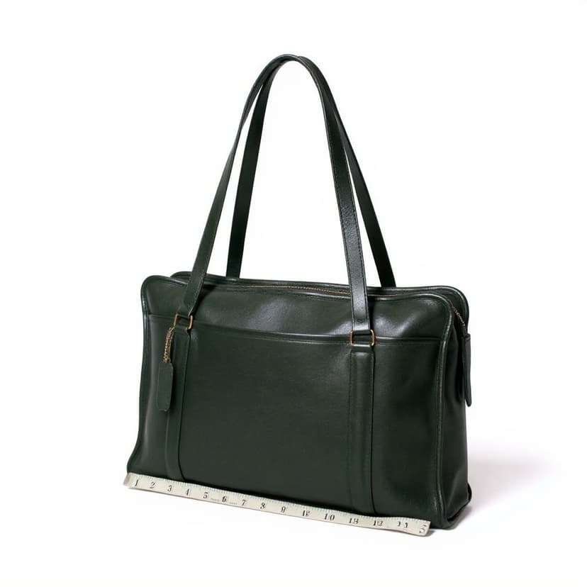 Vintage Coach Shoulder Brief leather Briefcase, Style 5230, 1988–1990