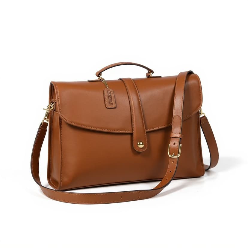 Vintage Coach Stanton Briefcase leather Briefcase, Style 5272, 1992