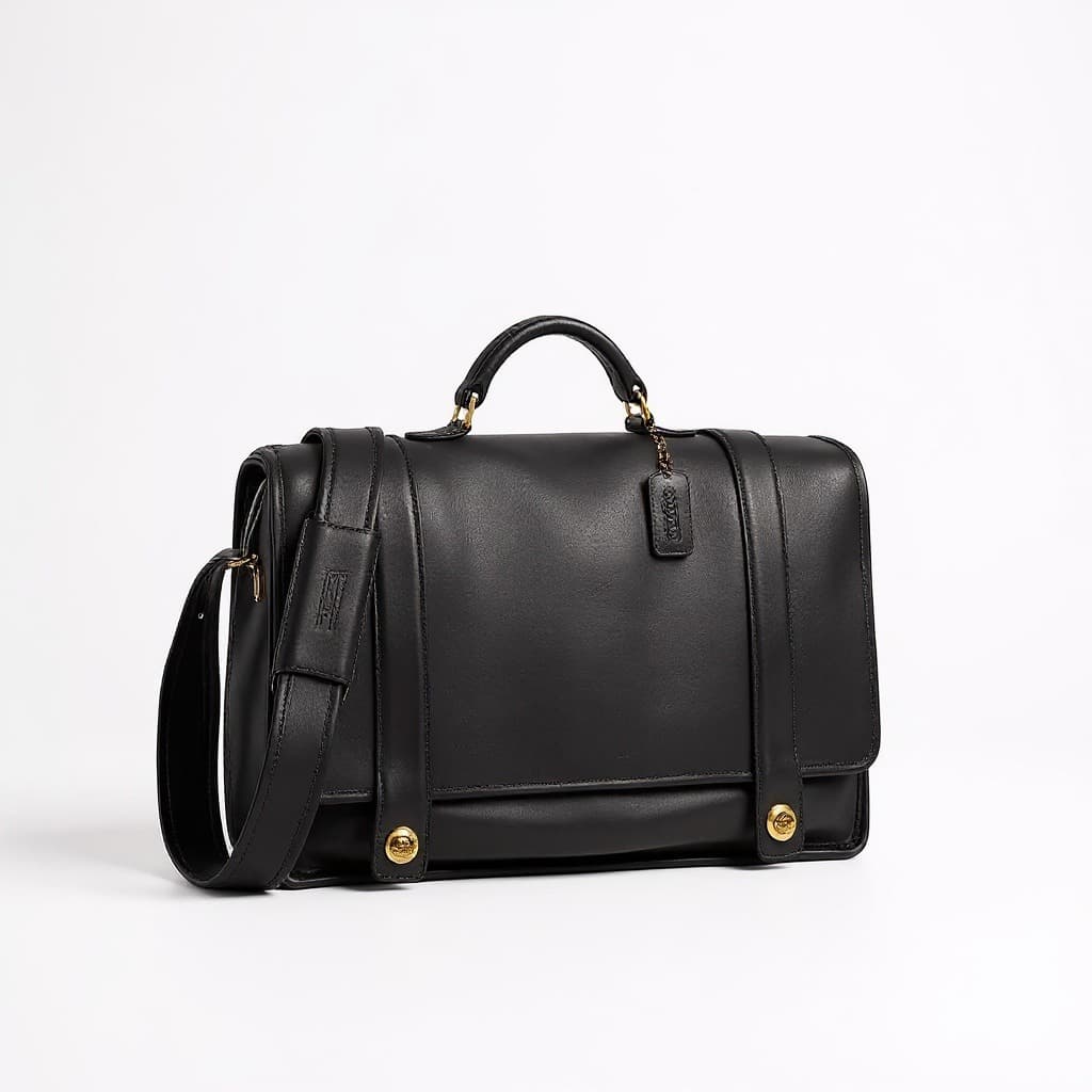 Vintage Coach Essex Briefcase leather Briefcase, Style 5274, 1992–1998