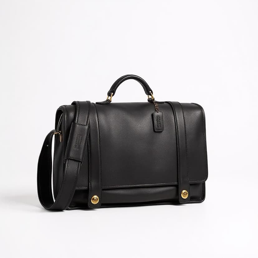 Vintage Coach Essex Briefcase leather Briefcase, Style 5274, 1992–1998