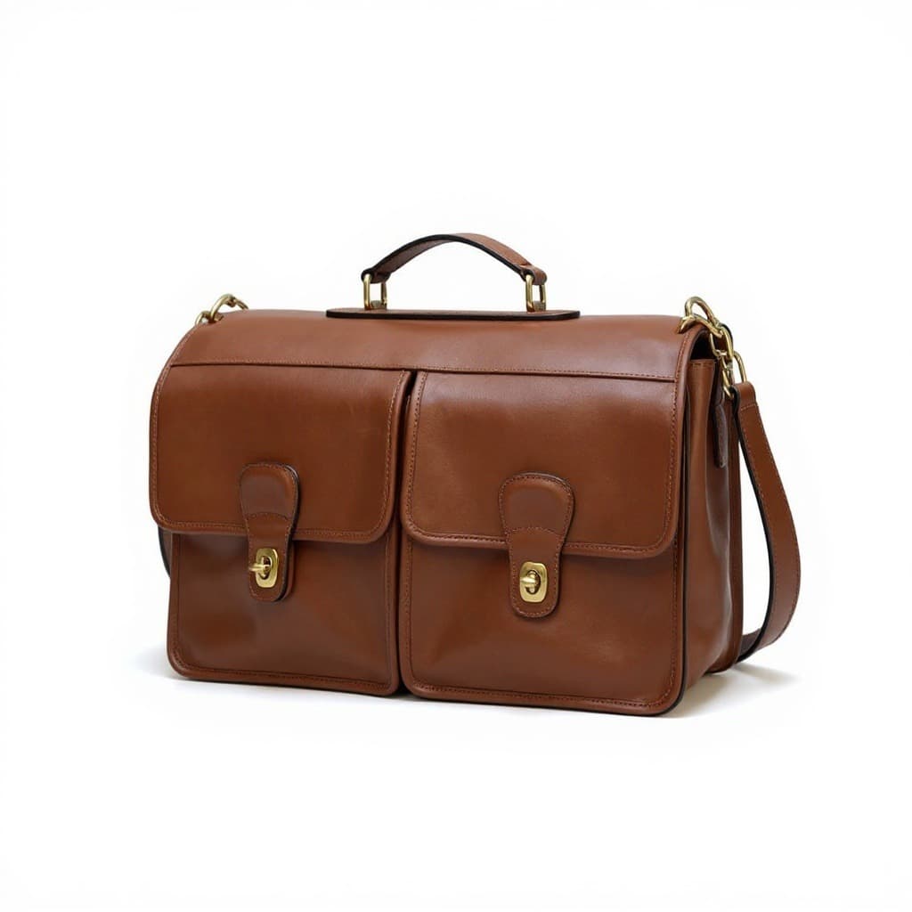 Vintage Coach Kensington Brief leather Briefcase, Style 5279, 1994–1997