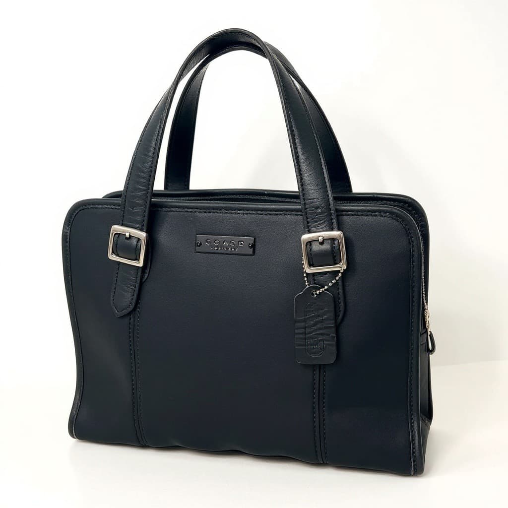 Vintage Coach Neo Compartment Satchel leather Satchel, Style 6221, 1999