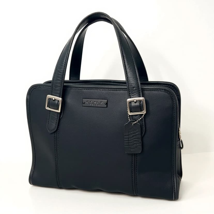 Vintage Coach Neo Compartment Satchel leather Satchel, Style 6221, 1999
