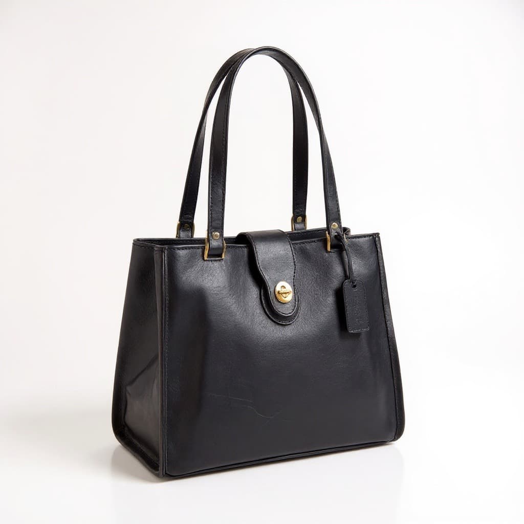 Vintage Coach Weston Shopper leather Tote, Style 9021, 1997–1998