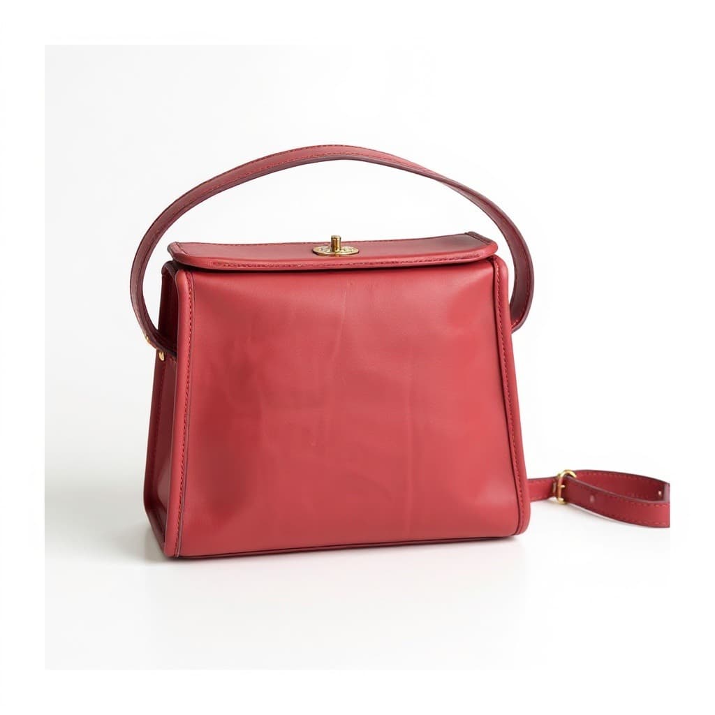 Vintage Coach Geometric Bag leather Shoulder Bag, Style 9043, 1997–1998