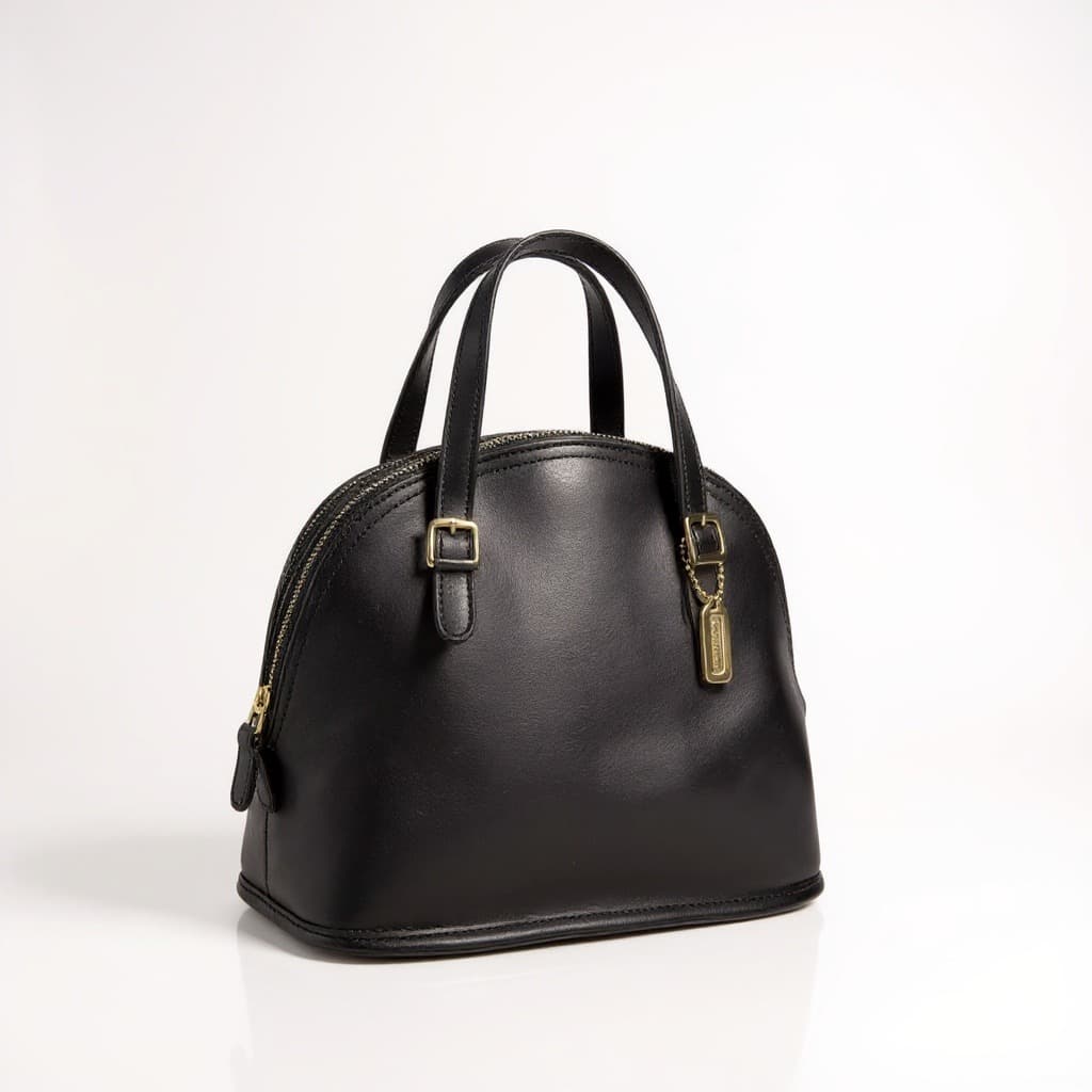 Vintage Coach Cha Cha Satchel leather Satchel, Style 9050, 1998