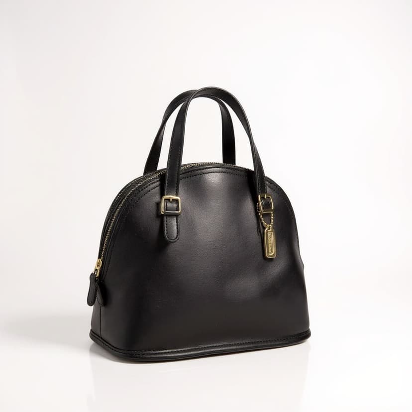 Vintage Coach Cha Cha Satchel leather Satchel, Style 9050, 1998
