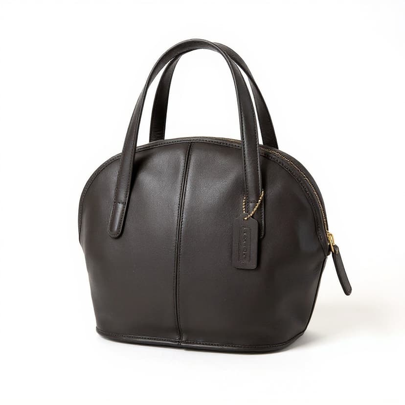 Vintage Coach Asheville Zip leather Satchel, Style 9089, 1997