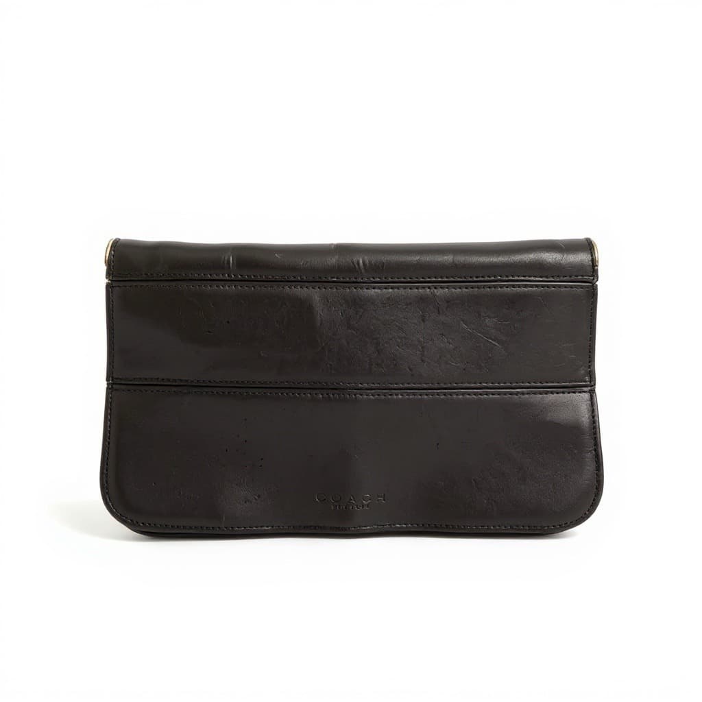 Vintage Coach Tribeca Convertible Clutch leather Clutch/Pouch, Style 9091, 1998