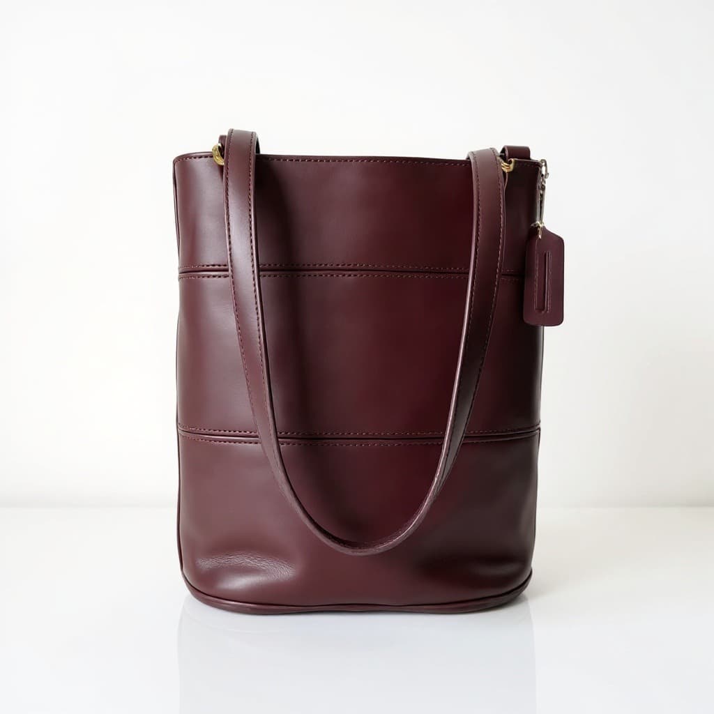 Vintage Coach Tribeca Bucket leather Bucket, Style 9099, 1998
