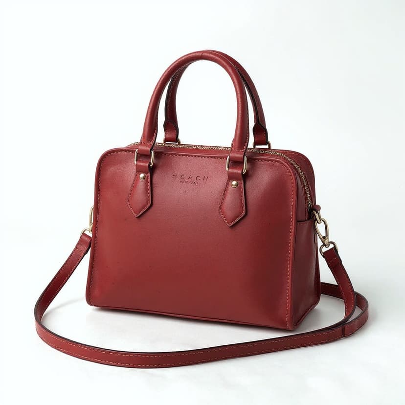 Vintage Coach Bellini Zip leather Clutch/Pouch, Style 9139, 1999