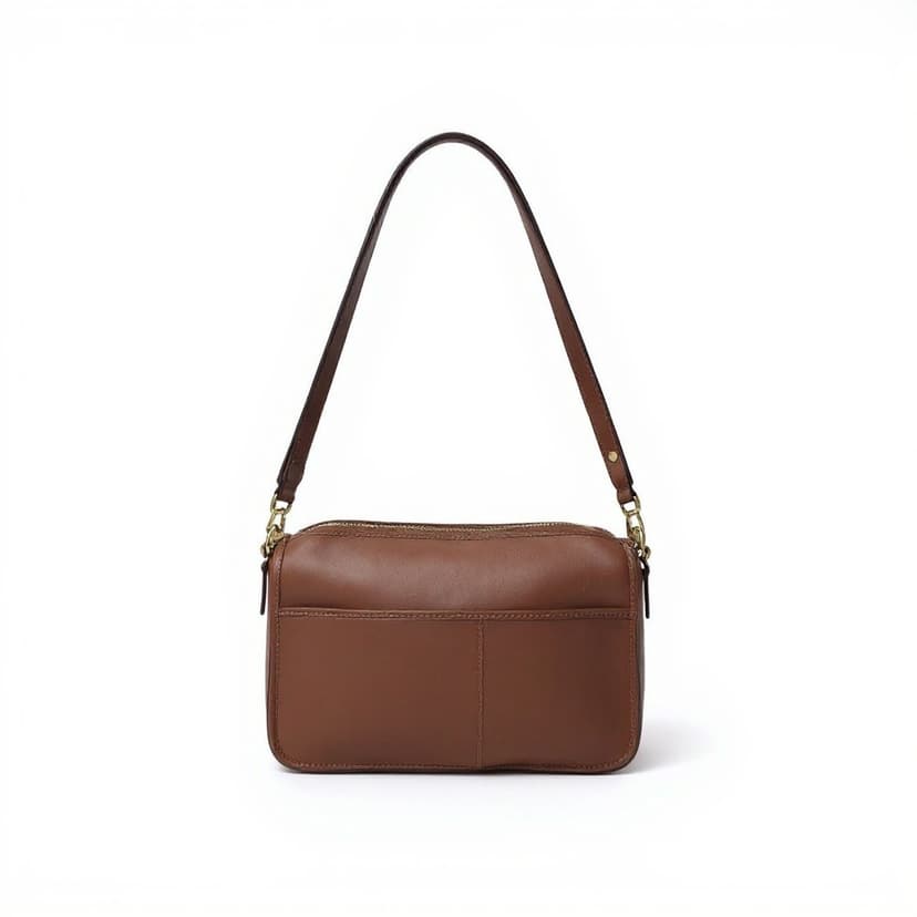 Vintage Coach Companion Bag leather Crossbody, Style 9300, 1986–1991