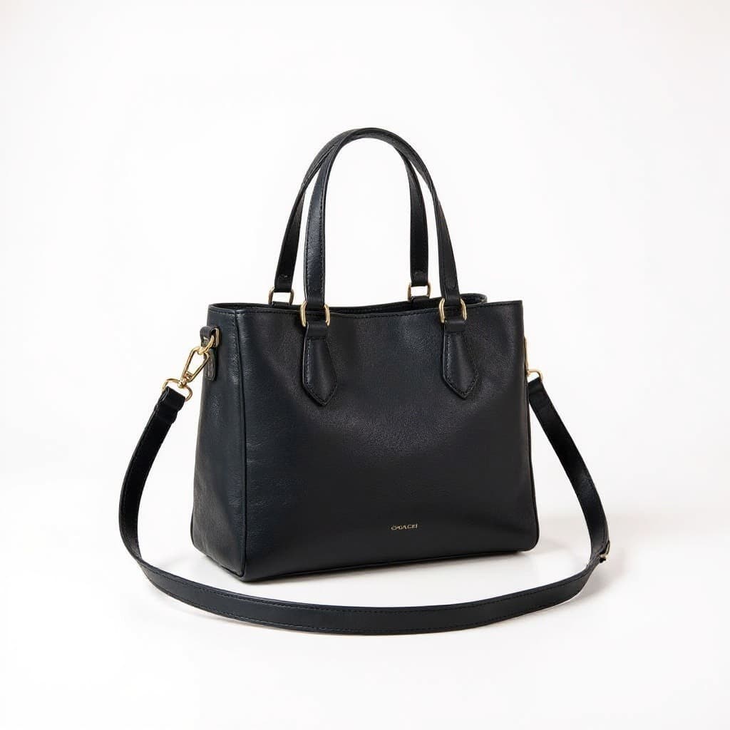 Vintage Coach Convertible Purse leather Clutch/Pouch, Style 9405, 1975