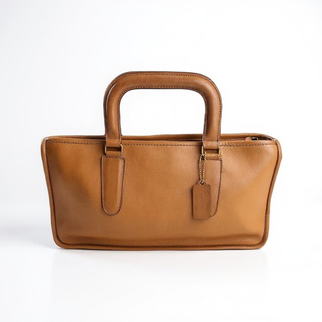 Vintage Coach Slim Satchel Compact leather Satchel, Style 9425, 1975–1997