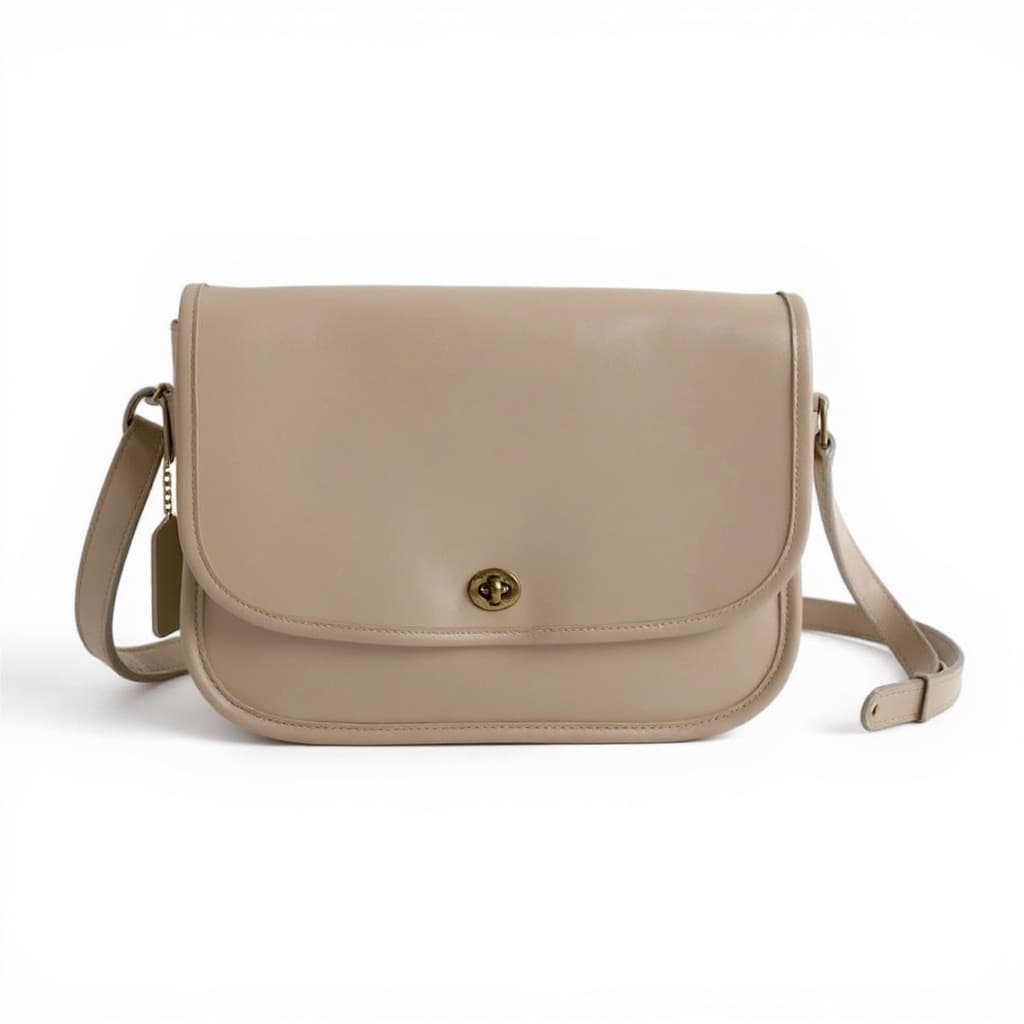 Vintage Coach City Bag leather Crossbody, Style 9790, 1987–1998