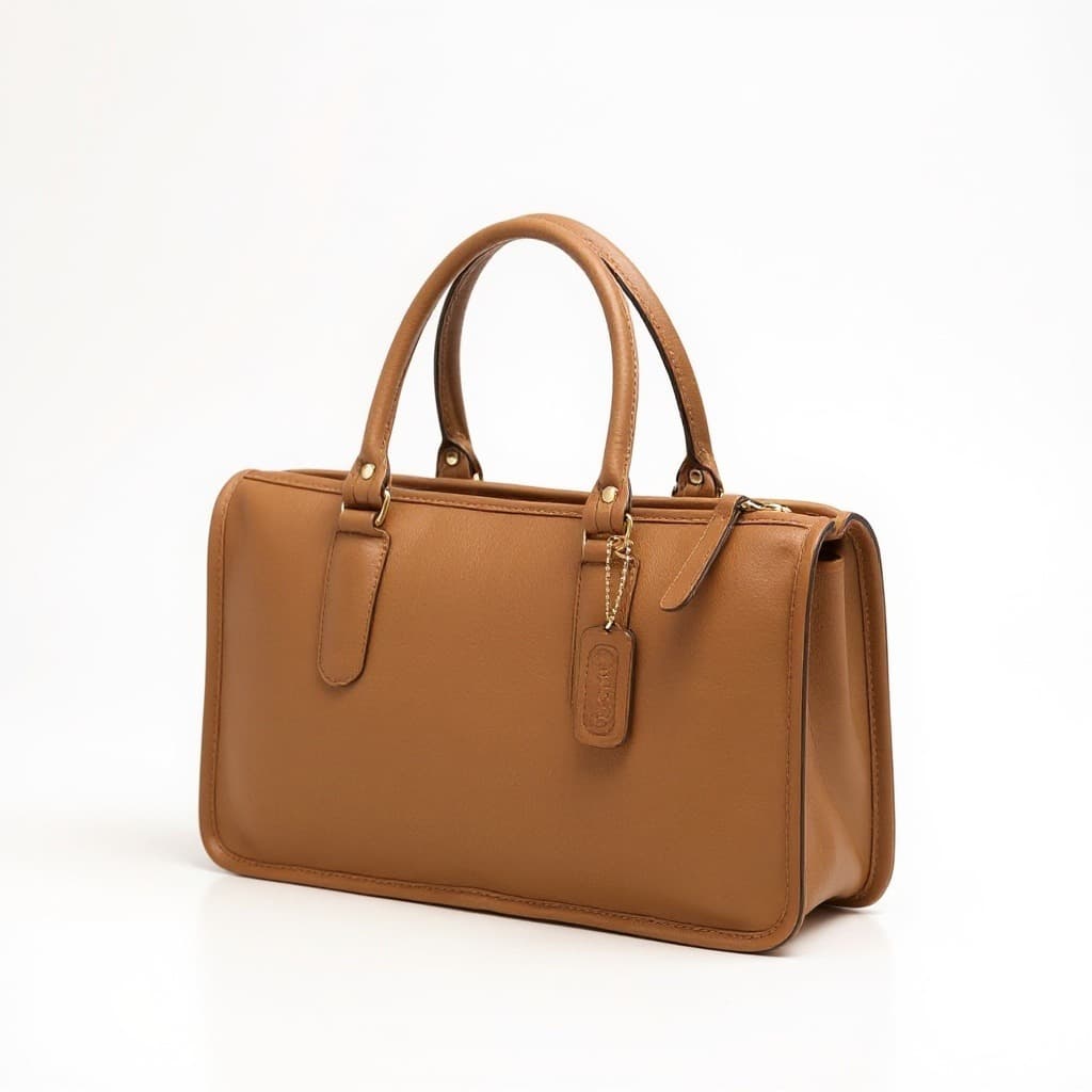 Vintage Coach Club Satchel leather Satchel, Style 9885, 1989