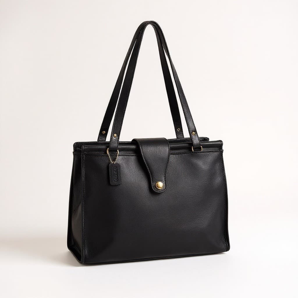 Vintage Coach Barclay Tote leather Tote, Style 9896, 1991–1997