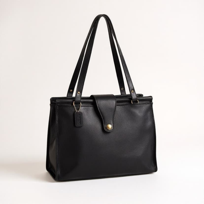Vintage Coach Barclay Tote leather Tote, Style 9896, 1991–1997