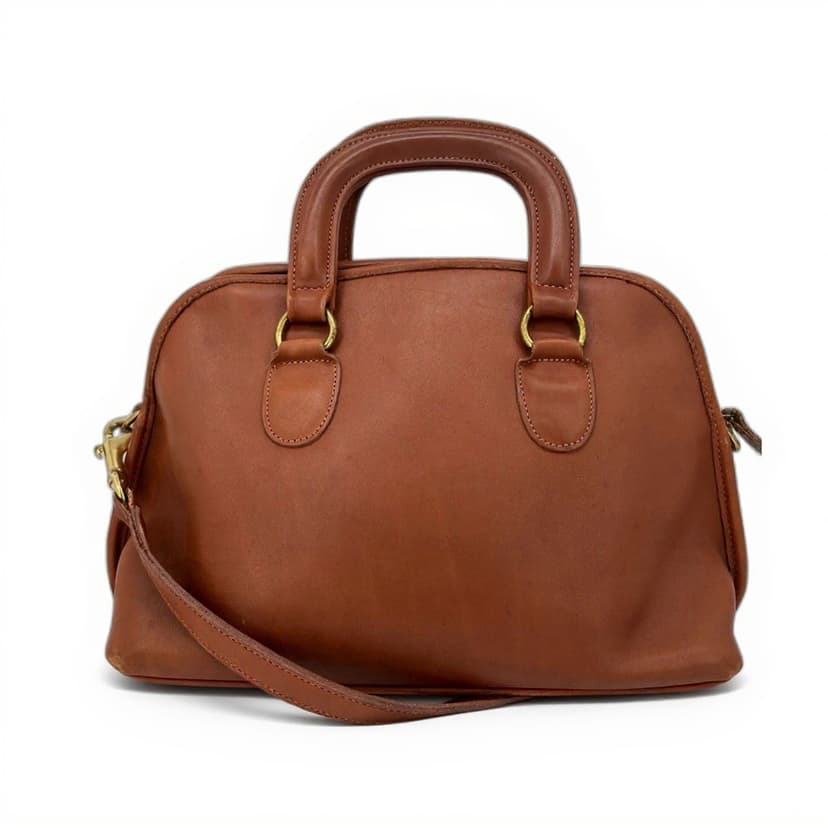 Vintage Coach Baxter Bag leather Satchel, Style 9903, 1992–1994
